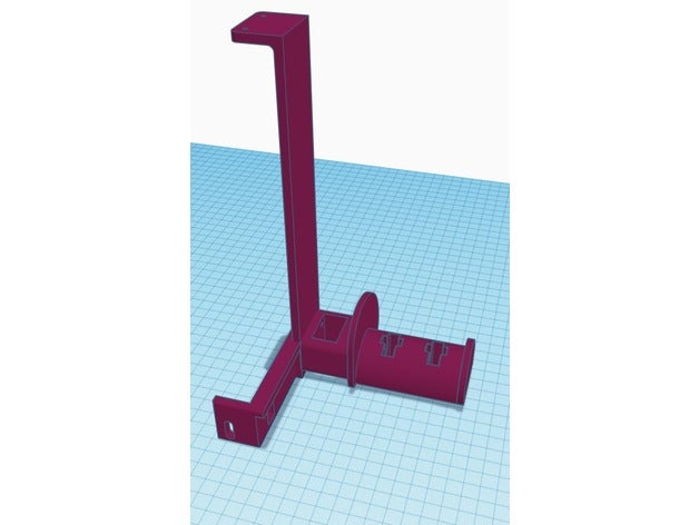 railcore ii 300zl halo rear mounted spool holder 3d printer accessories 608 608zz bearing filament railcore2 3D print model - Mito3D