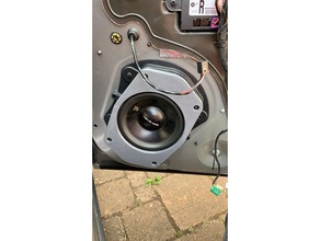 dodge challenger adaptateur de haut-parleurs l'automobile 6x9 voiture haut-parleur caraudio 3d print model - Mito3D