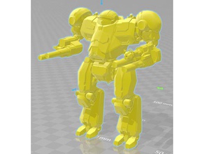 mwo - novacat battletech mechwarrior online 3d print model - Mito3D
