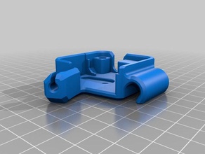 creality3d cr10 extrusora abdeckung mit filamento schlitz impresoras 3d print model - Mito3D