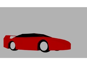 ferrari f40 araç araba 3d print model - Mito3D