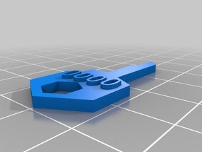key2 household supplies customized 3d print model - Mito3D
