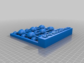 üç Devlet Su öğrenme 3d print model - Mito3D