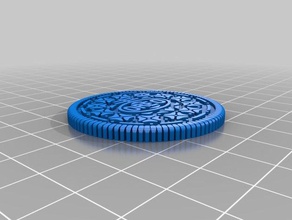 Anahtarlık v2 oreo kurabiye cookie 3d print model - Mito3D