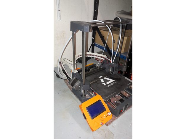 chaine guide cables pour dagoma easy200 bicouleur 3d printer accessories 3D print model - Mito3D