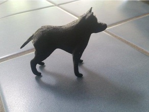 köpek modeli heykeller bulldog doberman greyhound 3d print model - Mito3D