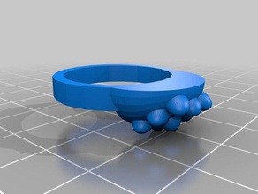 ovo scratcherball scratcher do anel anéis 3d print model - Mito3D