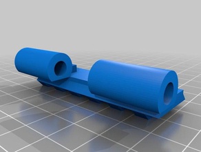 airsoft flip up scope mount 3d printing 3d print model - Mito3D