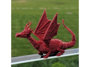 zararsız bir ejderha yaratıklar masterpiecevr 3d print model - Mito3D