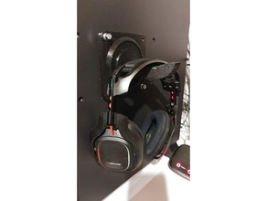 vesa-headset-Halter p5 thermaltake audio 3d print model - Mito3D