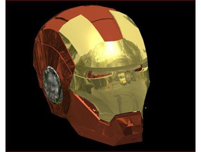 demir adam kask mekanik yüz maskesi kaldırma dişli 3d tasarım zırh avengers cosplay kostüm baskı vites ıronman marvel modeli hareketli 3d print model - Mito3D