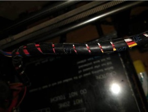 cortador para protecteur de câbles 3d l'impression bucle le plus mignon rulos 3d print model - Mito3D