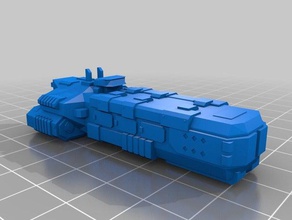 transport spaceship 3d print model - Mito3D