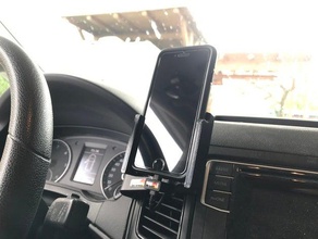 brodit pour iphone 7 titulaire de la foudre port l'automobile le chargeur clip smartphone 3d print model - Mito3D