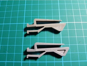lavavajillas final de la bandeja dejar aegelectrolux 3d impresora partes clips 3d print model - Mito3D