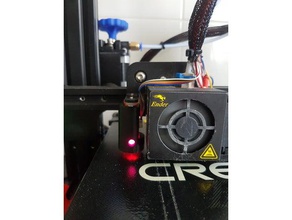 bltouch de la cubierta 3d impresora partes 3d print model - Mito3D