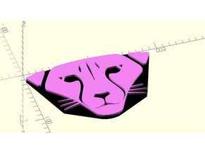 calwen logo signs logos cat twitch 3d print model - Mito3D