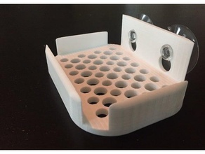 shower soap holder bathroom 3d print model - Mito3D