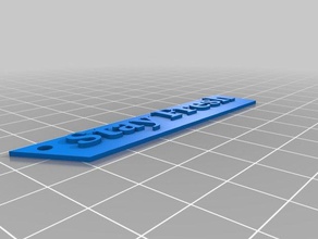 stay fresh keychain 3d printing 3d print model - Mito3D