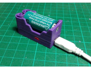chargeur tp4056 versare batterie 16340 elettronica 3d print model - Mito3D