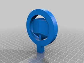 il mio personalizzato angolare trofeo le monete badge 3d print model - Mito3D