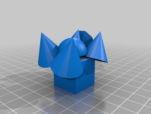 deslumbrante snaget-trug 3D print model - Mito3D