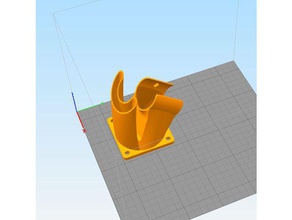 Kanal wanhao i3 mini 3d Drucker Teile 3d print model - Mito3D
