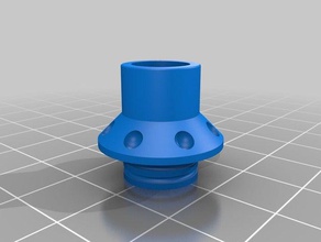 drip tip ello atomizer other dlp ecigar eleaf invoke resin sla vape ecig 3d print model - Mito3D