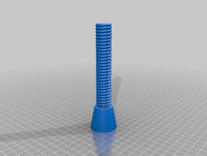 meine angepasste Gewinde scheitern Stecker sport im freien 3d print model - Mito3D