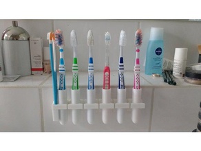 spazzolino da denti titolare bagno badezimmer accessori per il stand zahnbrste zahnbrstenhalter zahnbrstenhalterung zahnbuerste zahnbuerstenhalter 3d print model - Mito3D