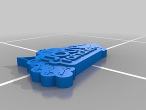 jolly éleveurs logo art rancher 3d print model - Mito3D