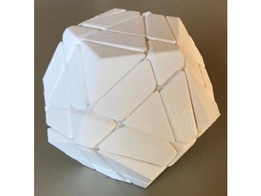 asse megaminx i puzzle Puzzle 3d rompicapo cubo di rubik mod rubiks cube rubikscube rubixcube rubixs twisty cubi tortuoso a cubetti twistypuzzes gioco in box 3d print model - Mito3D