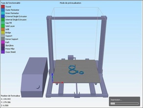 modèle de plateforme sous simplifier 3d les imprimantes lit bedbuild imprimante plateau 3d print model - Mito3D