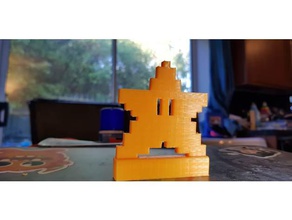 simple mario kart trophy toy game accessories 3d print model - Mito3D