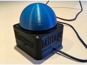 de parada emergencia interruptor palma la electrónica botón 3d print model - Mito3D