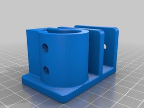 akvaryum filtrasyon hortum tutucu 3d baskı 3d print model - Mito3D