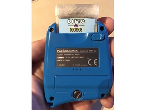 pokemon mini-game-card Hülle video Spiele dito 3d print model - Mito3D