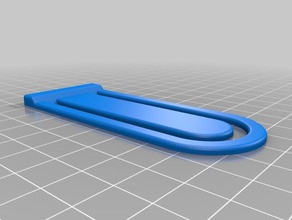 bookmark base 3d printing 3d print model - Mito3D
