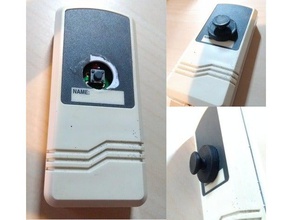 doorbell knob replacement outdoor garden 3d print model - Mito3D