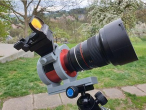 kamera tutucu zwo asi294 fizik Astronomi ballhead vixen 3d print model - Mito3D