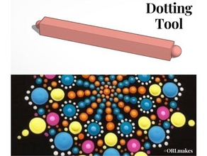 arte dotting tool as ferramentas mandalas 3d print model - Mito3D