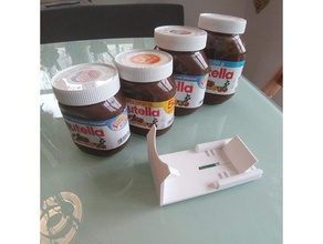 nutella-Glas tilter Küche Essen 3d print model - Mito3D