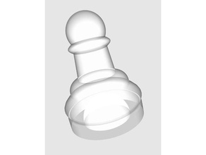 lost chess pawn replacement boardgame game 3d print model - Mito3D