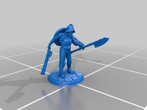 robot combattant 3d l'impression 3d print model - Mito3D
