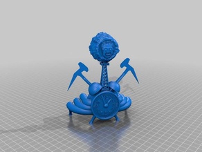 bons tempos calypso esculturas 3d print model - Mito3D