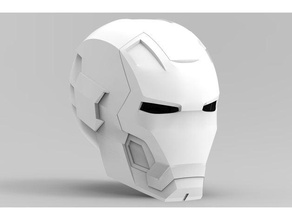 iron man mark 42 casco oggetti di scena avengers finale partita infinity war 3 mk ironman mk42 3d print model - Mito3D