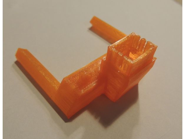 a10m a10 fan kanalı radyal 5015 3 d kanat yazıcı parçaları 3D print model - Mito3D