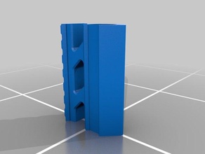 fijo caliburn railgasm barril de la cubierta nerf 3d print model - Mito3D