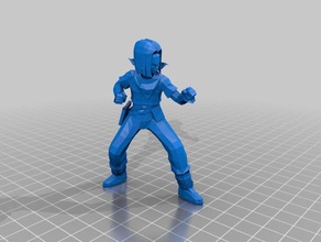 android 17 dragonball z ist 3d print model - Mito3D
