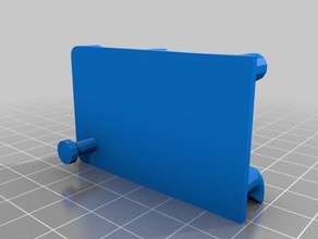 pegboard montar o asus rt-ac88u office 3d print model - Mito3D